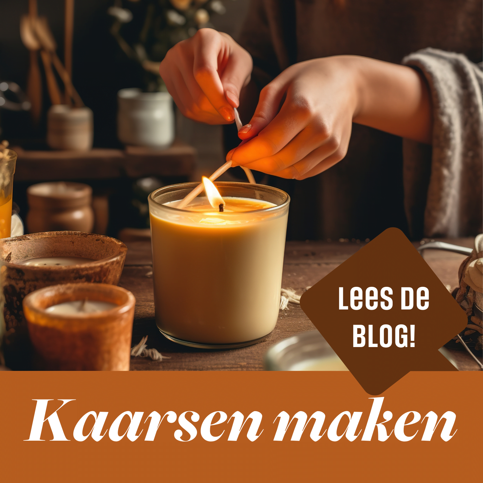 Herfstvakantie DIY: zelf kaarsen maken