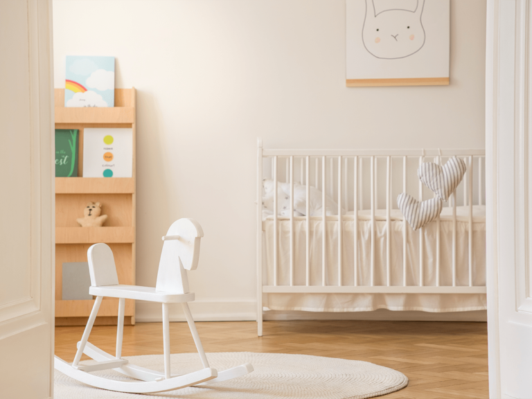 Decoratie op de babykamer