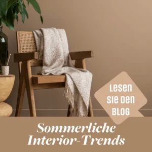 Sommerliche Einrichtungstrends 2025