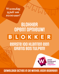 Blokker opent opnieuw haar deuren bij Woonboulevard Heerlen!