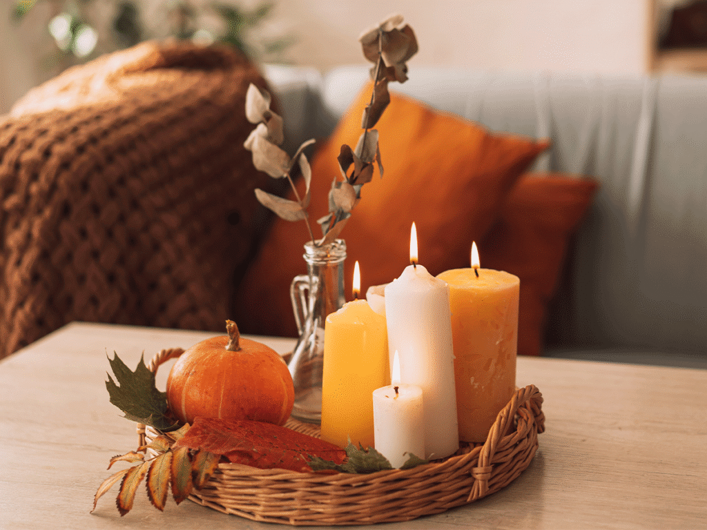 herfst centerpiece